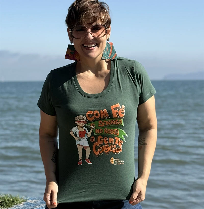 Camiseta Rafa Consegue Cartoon 1