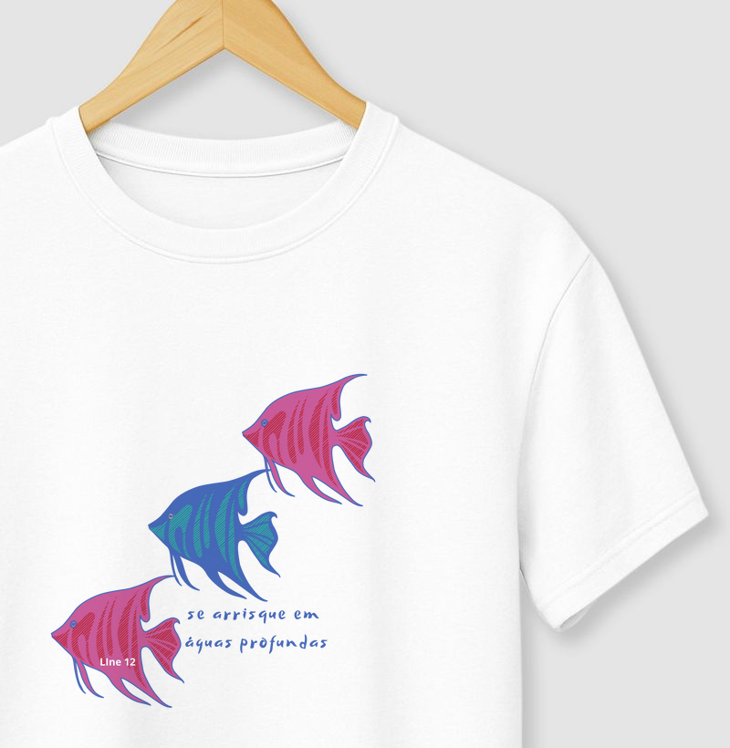 SE ARRISQUE EM ÁGUAS PROFUNDAS- EM ROSA