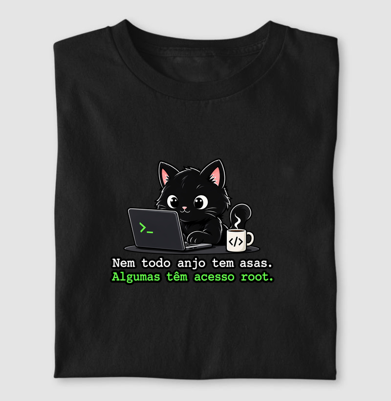 Acesso Root Cat — Nem Todo Anjo Tem Asas