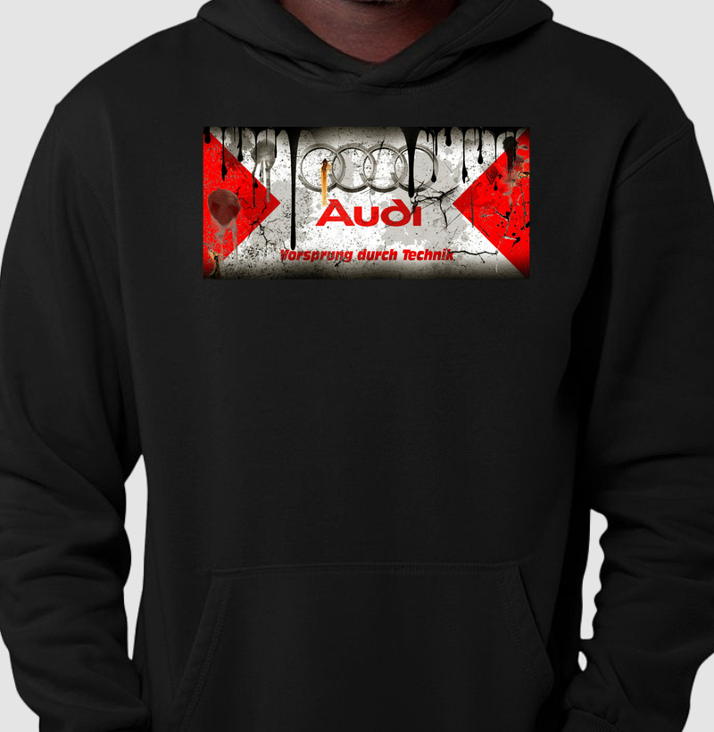 Camiseta placa Audi