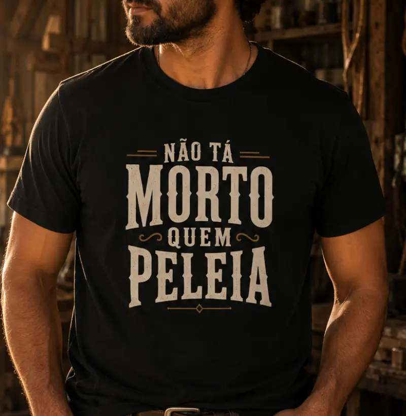 Não tá morto quem peleia