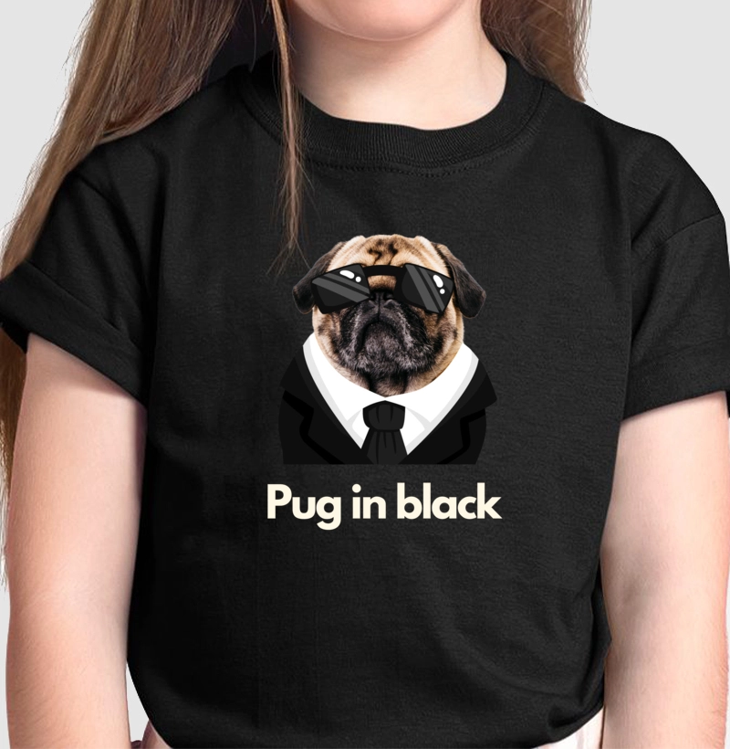 Pug In Black