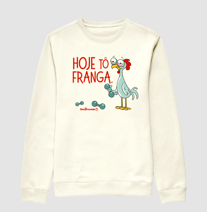 Suéter Hoje tô Franga