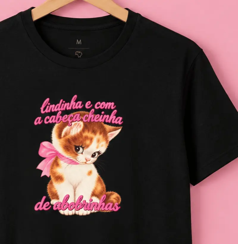 lindinha e com a cabeça cheinha de abobrinhas