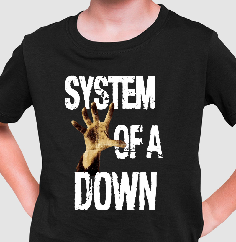 System Of a Down - Full Hand (Black)