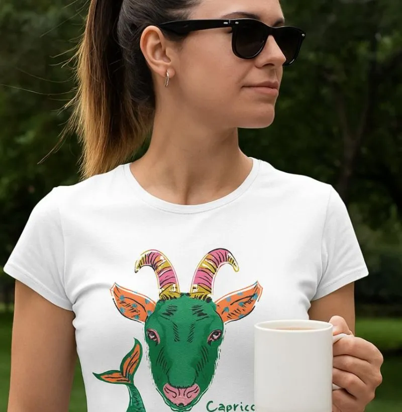 Camiseta Capricorn (feminina e masculina)