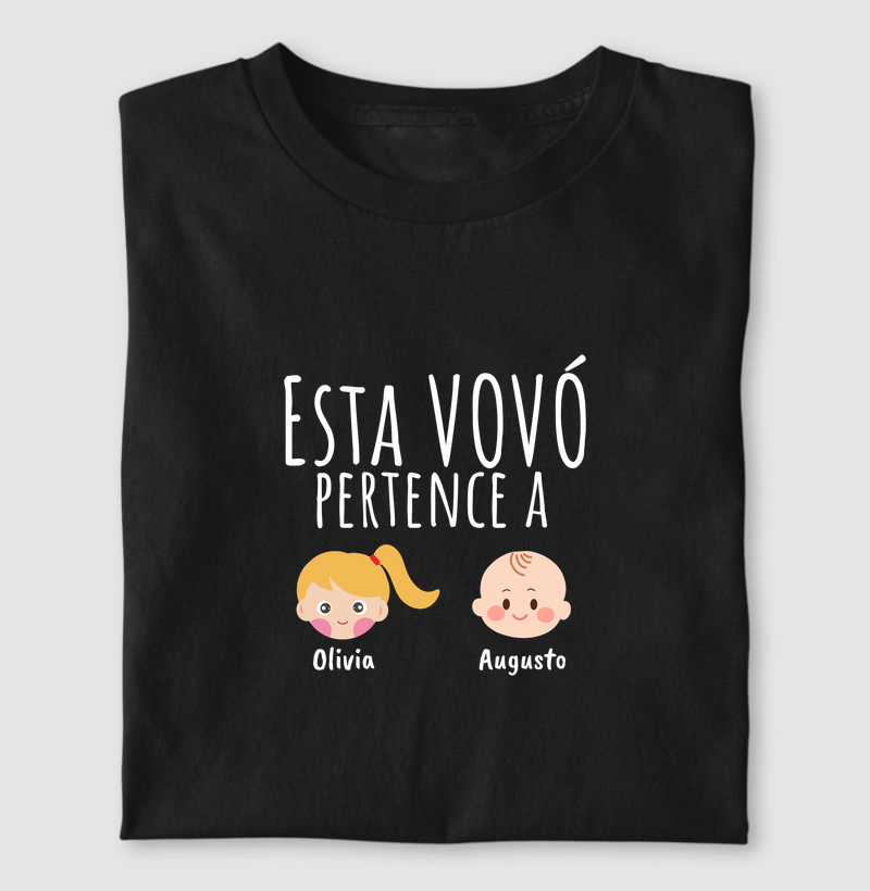 Esta Vovó pertence a: Olivia e Augusto