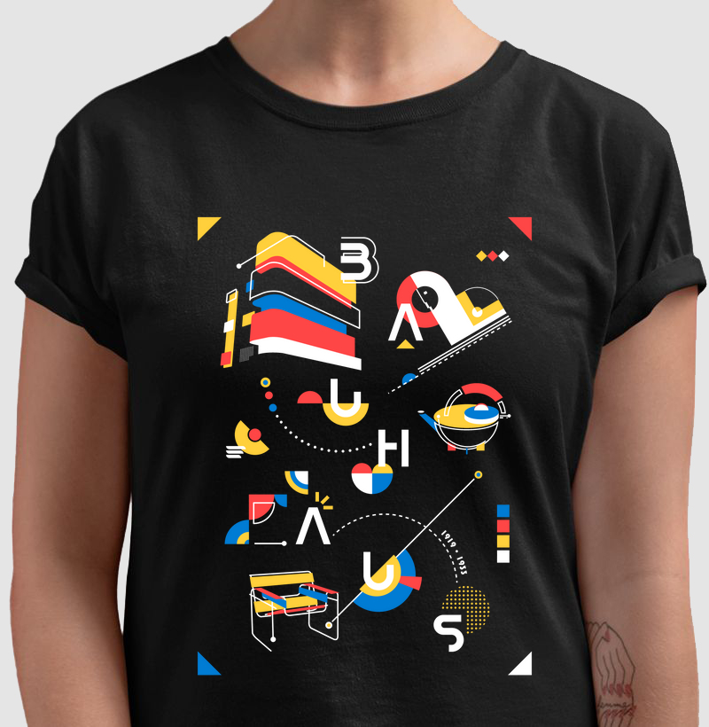 BAUHAUS (camiseta - M/F)