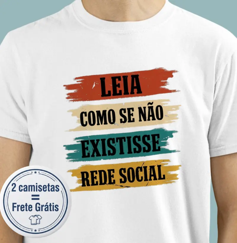 Camiseta Premium Português/Literatura