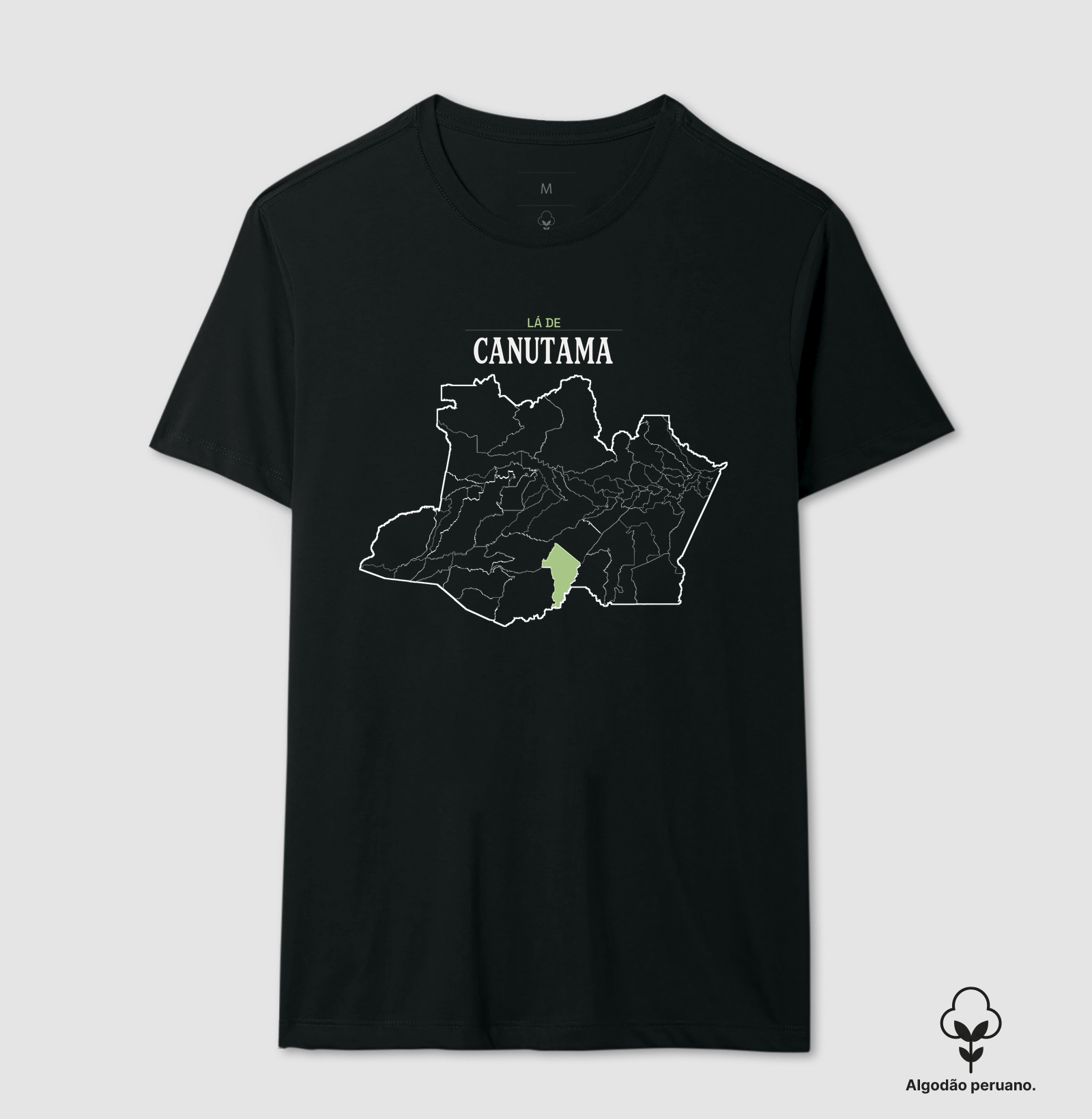 Canutama | Território AM - Camiseta Algodão Peruano