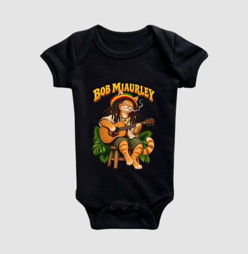 Bom Miaurley - Body Infantil