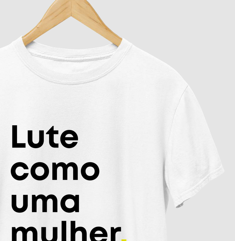 Lute como uma mulher