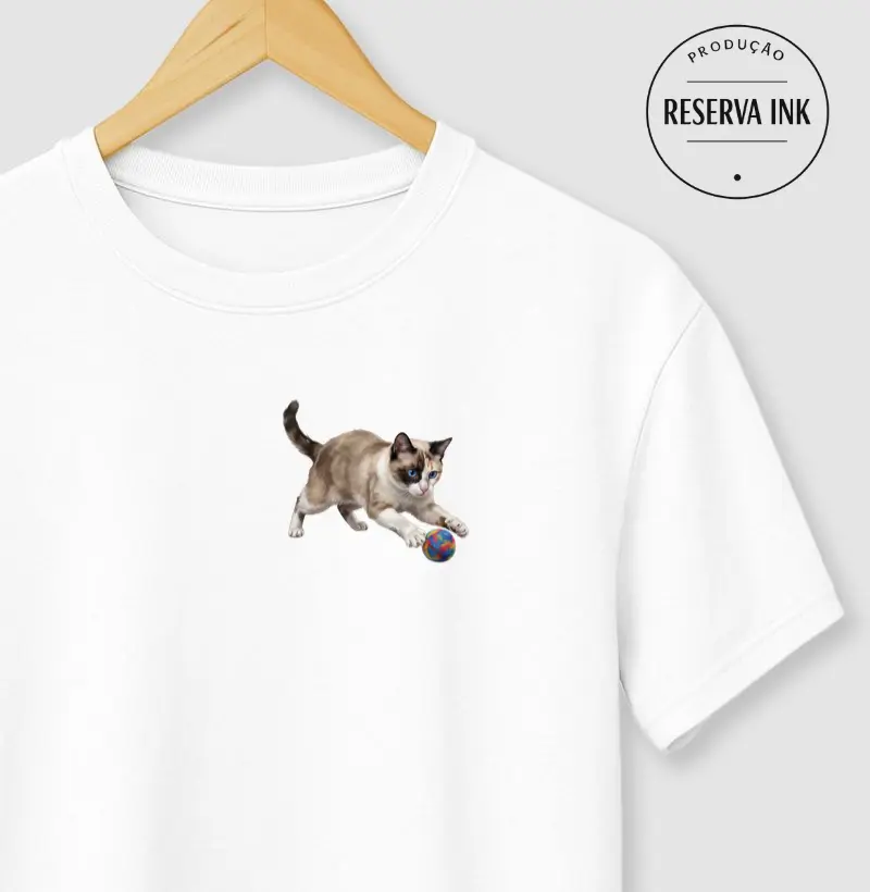 Gato Siamês Minimalista 2