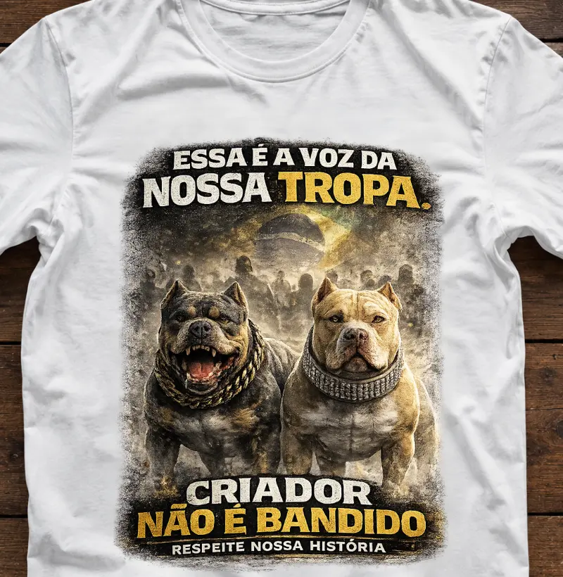 ESSA É A VOZ DA NOSSA TROPA.CRIADOR NÃO É BANDIDO. RESPEITE NOSSA HISTÓRIA.