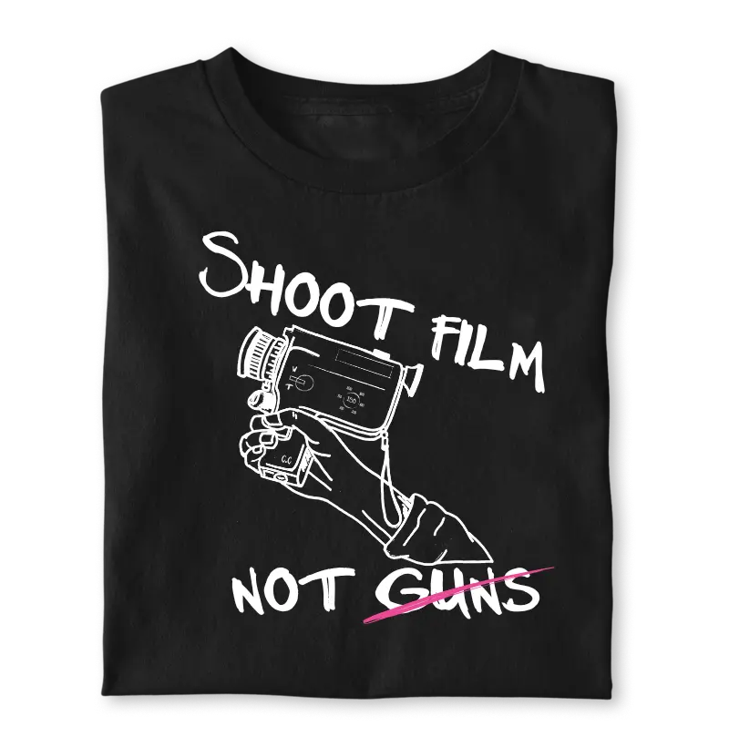 Shoot film, not guns
