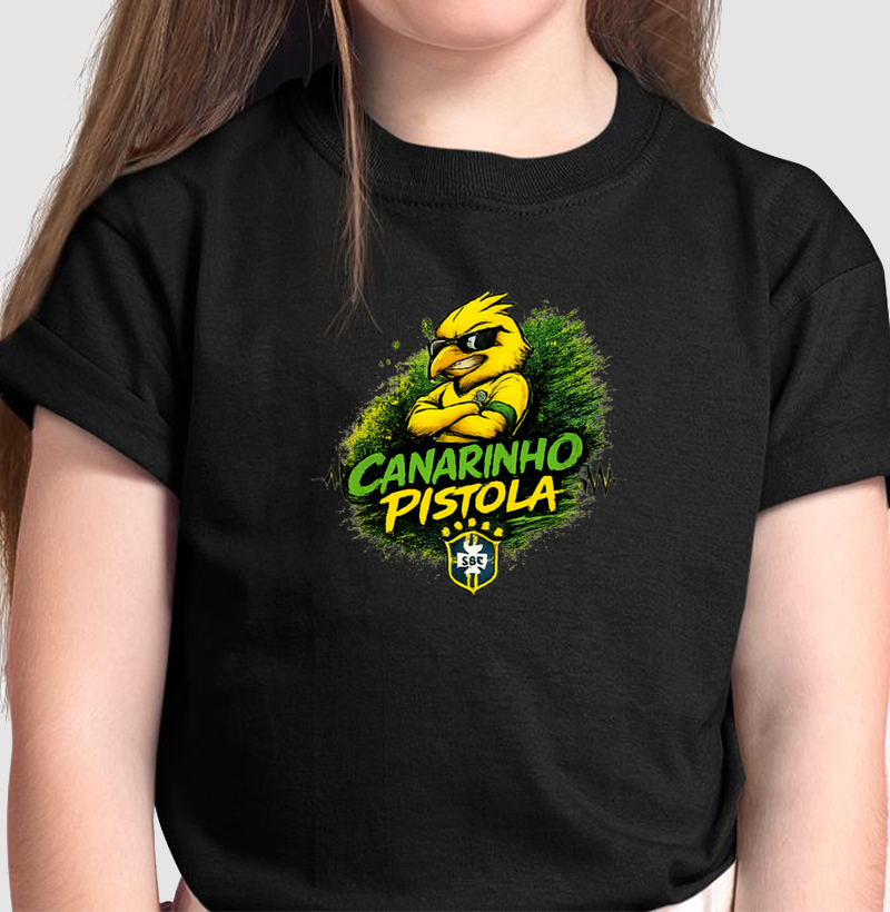 🐤🇧🇷 CANARINHO PISTOLA – A CAMISA DA TORCIDA QUE NÃO PASSA PANO