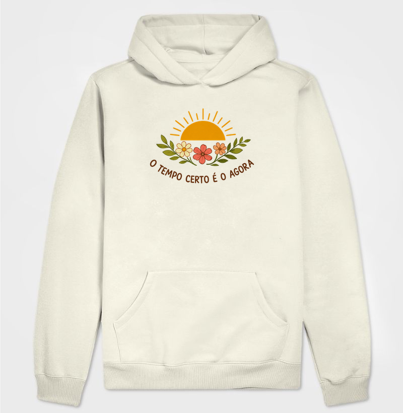 Camiseta O Tempo certo é o agora - Alma Vestida