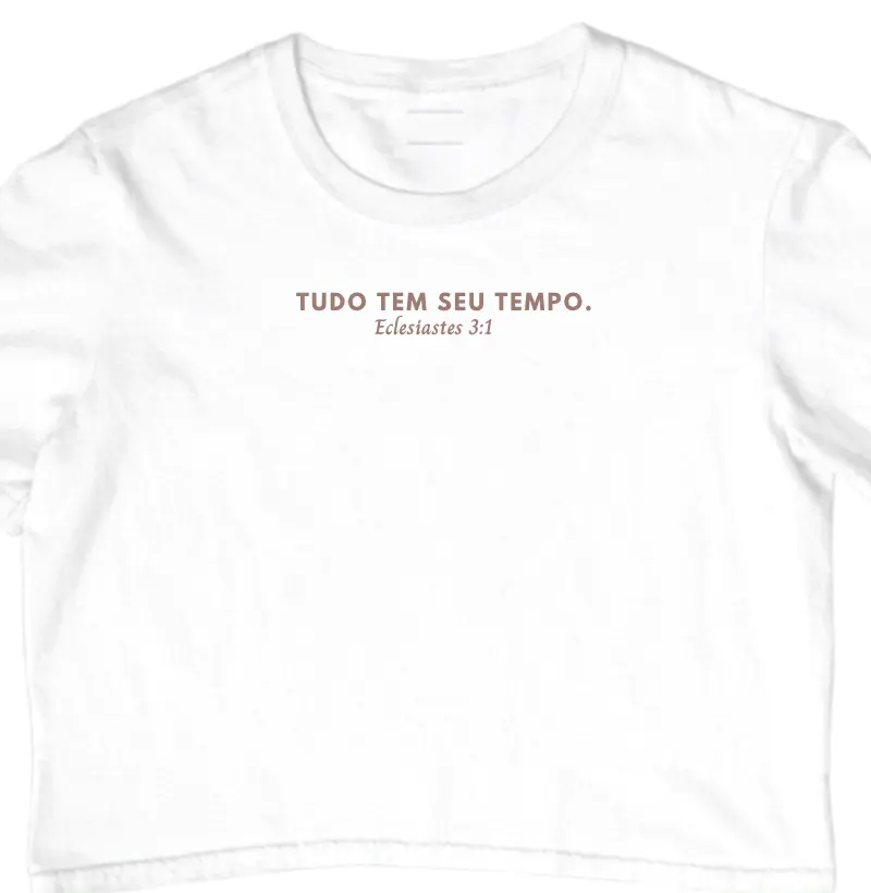 Tudo tem seu tempo. | Eclesiastes 3:1