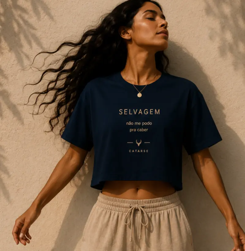 Cropped SELVAGEM