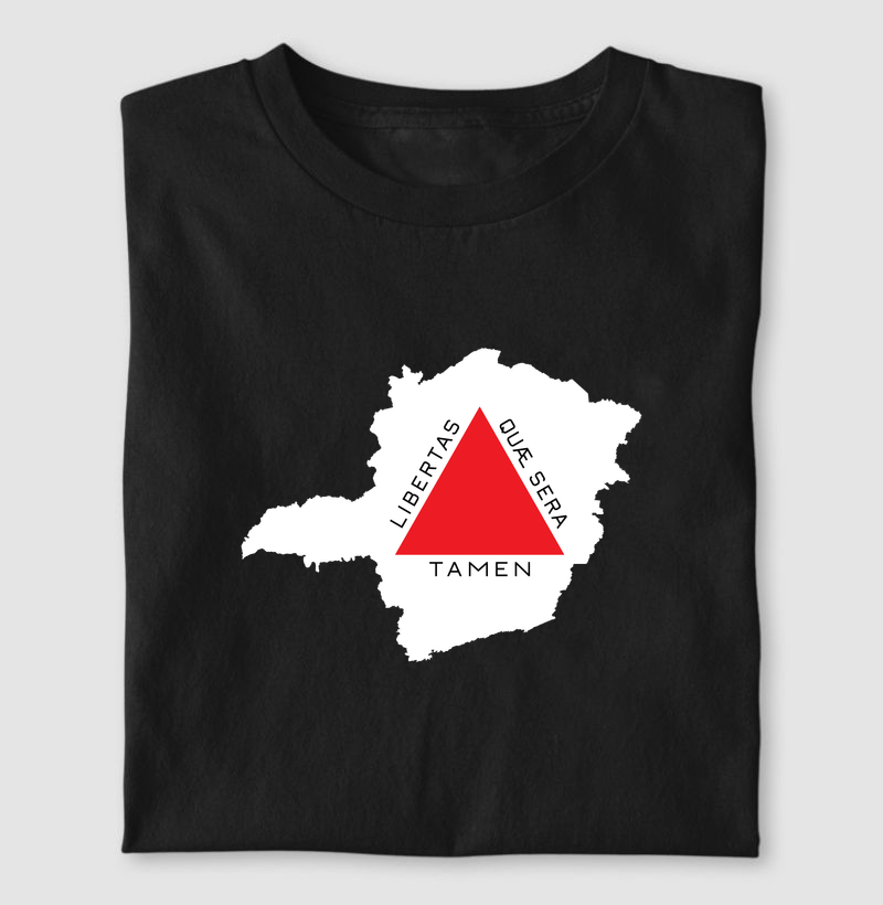 Minas Gerais | Bandeira no Mapa