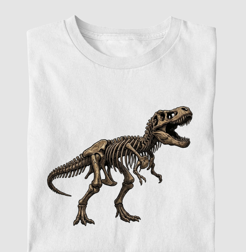 Camisa Fóssil T-rex Premium Dinoloco
