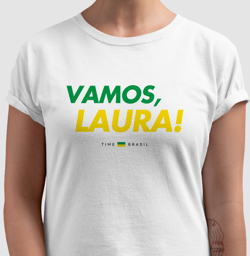 Camiseta Vamos, Laura!