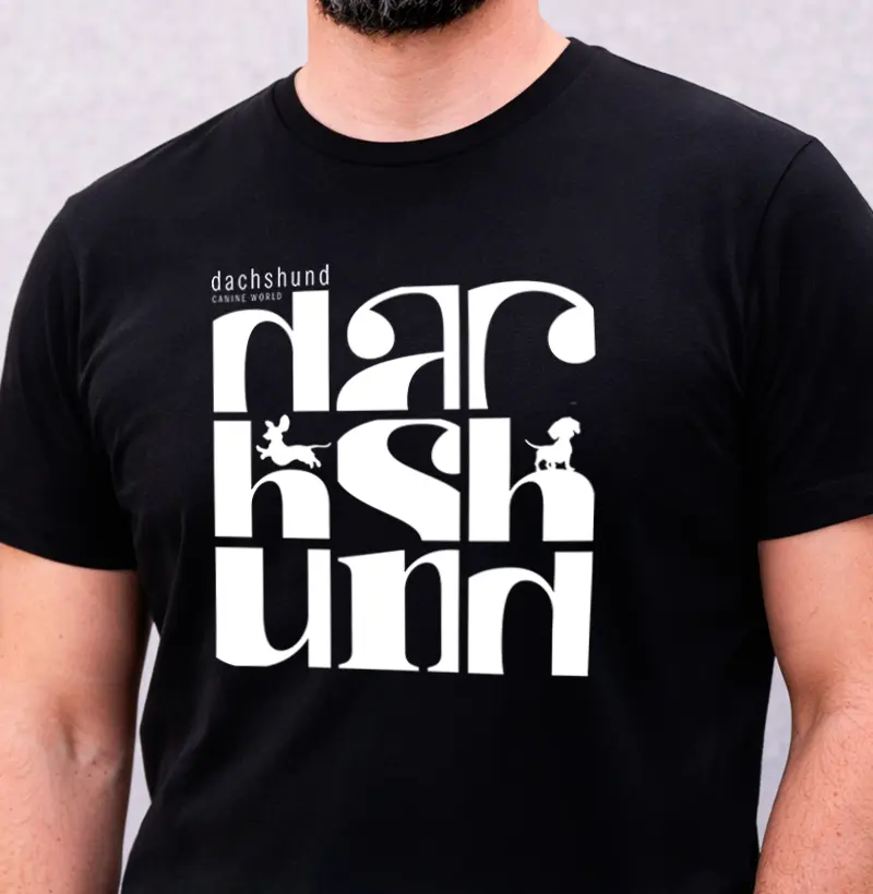 Dachshund - Tipografia