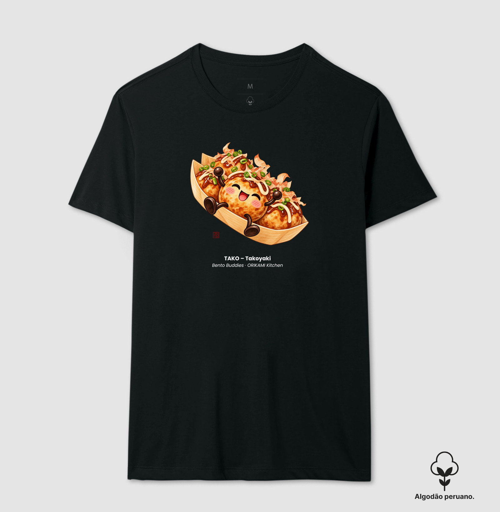 TAKO – Takoyaki - Camiseta Algodão Peruano