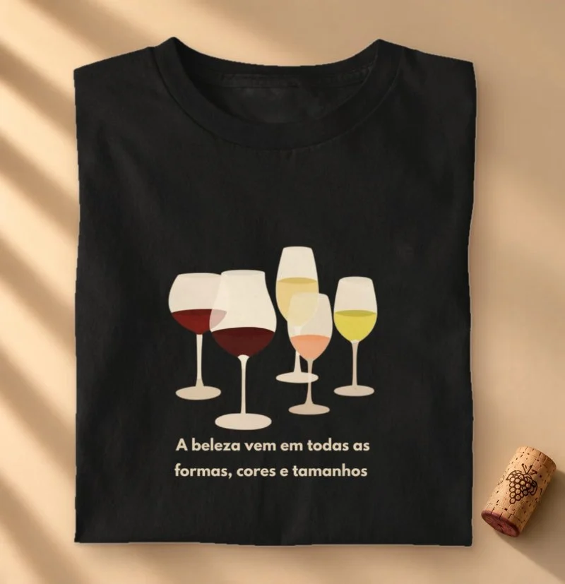 Camiseta A Beleza do Vinho