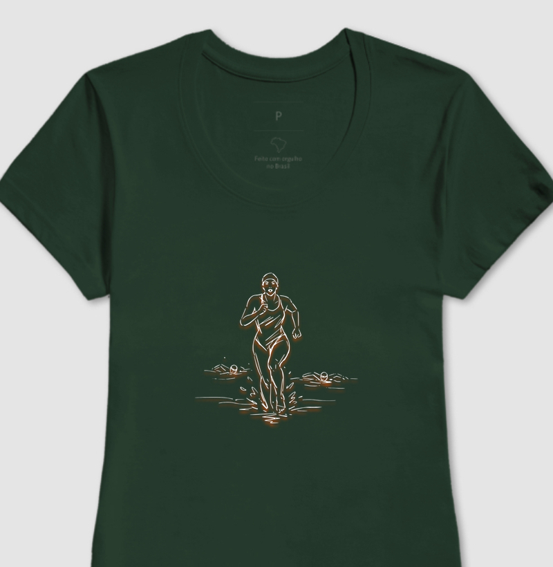 camiseta feminino biathlon triathlon travessia 