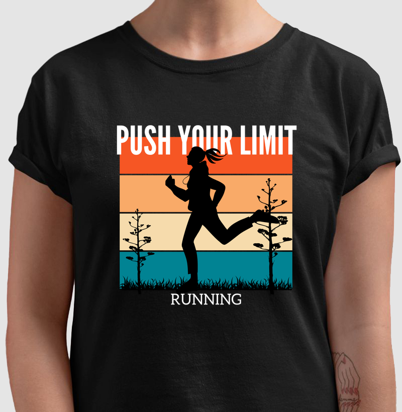 Camiseta Your Limit Corrida De Rua