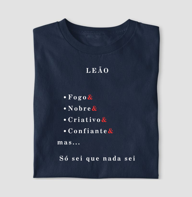 Leão - Só sei que nada sei