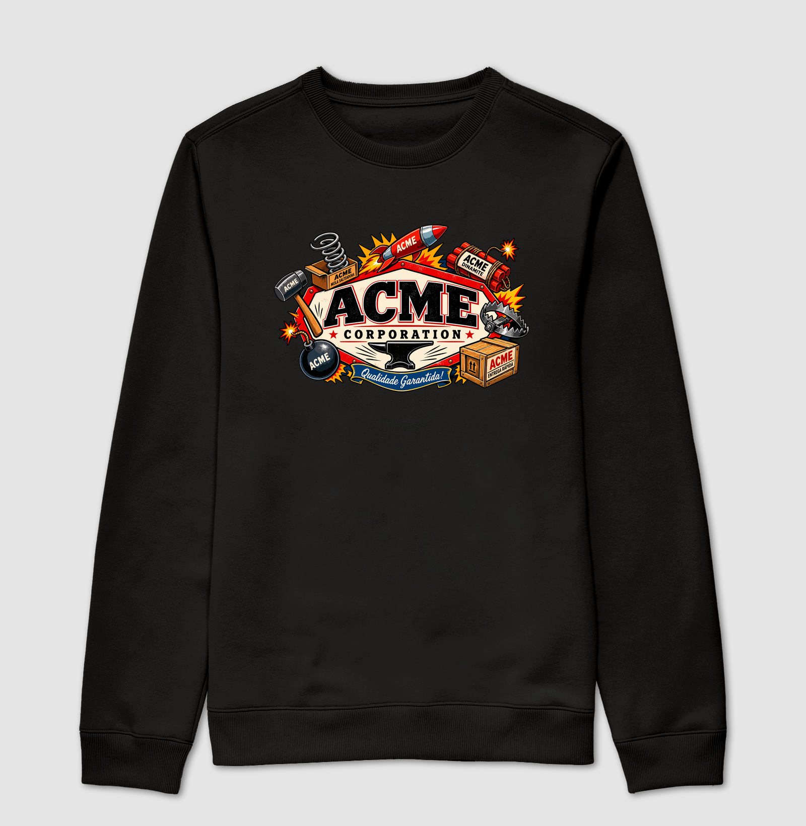 Qualidade Acme - Suéter Moletom