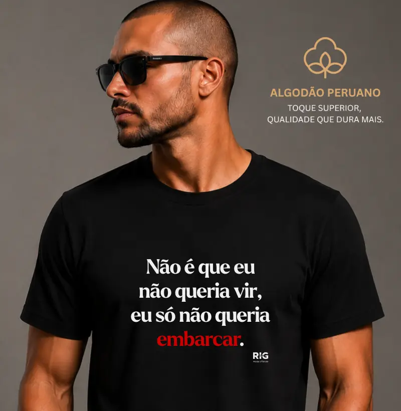 Não é que eu não queria vir...