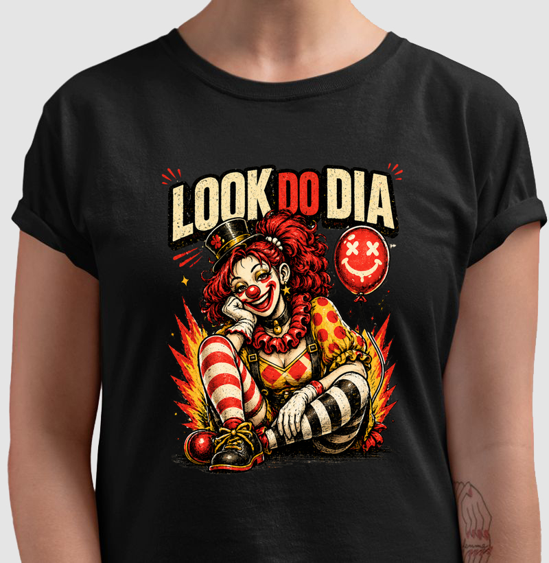 look de palhaça