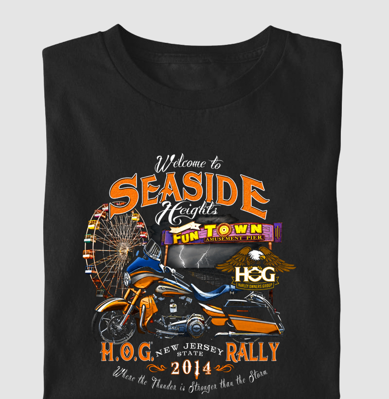 Camiseta SEASIDE Biker