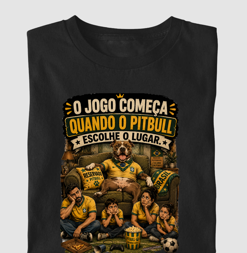 O JOGO COMEÇA QUANDO O PITBULL ESCOLHE O LUGAR.