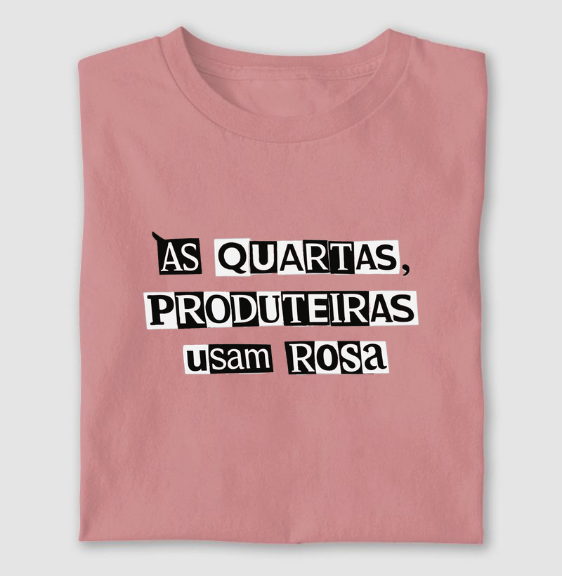As Quartas Produteiras Usam Rosa