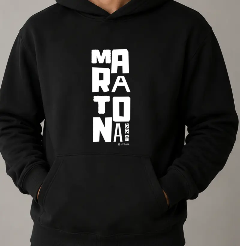 Hoodie Moletom Corrida - Maratona Rio 2026