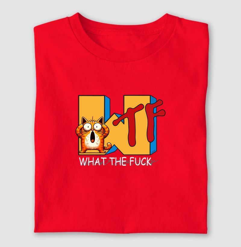 WTF Cat - Camiseta