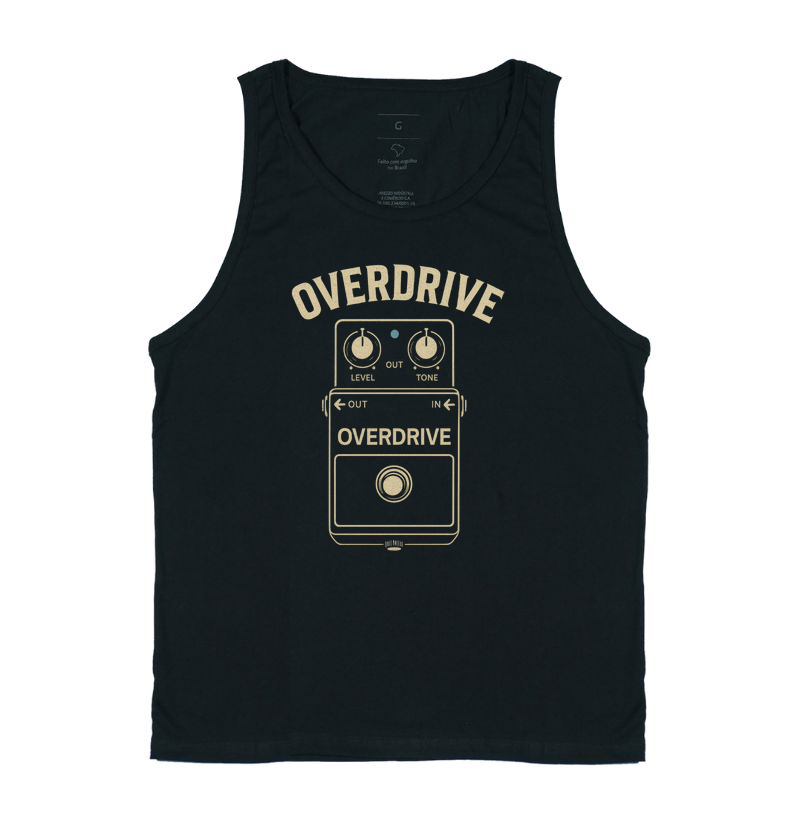 camiseta-rock-overdrive-pedal-guitarra