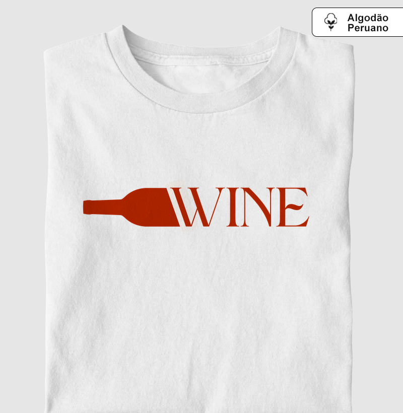 Camiseta Vinho - Wine