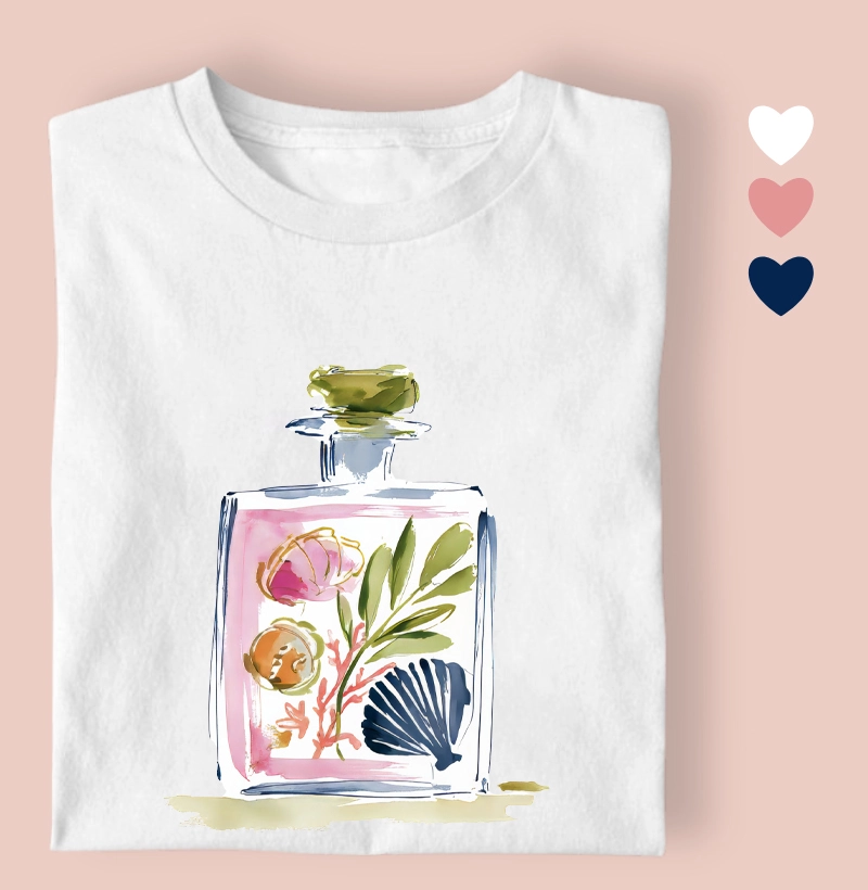 Camiseta Feminina Garrafa summer