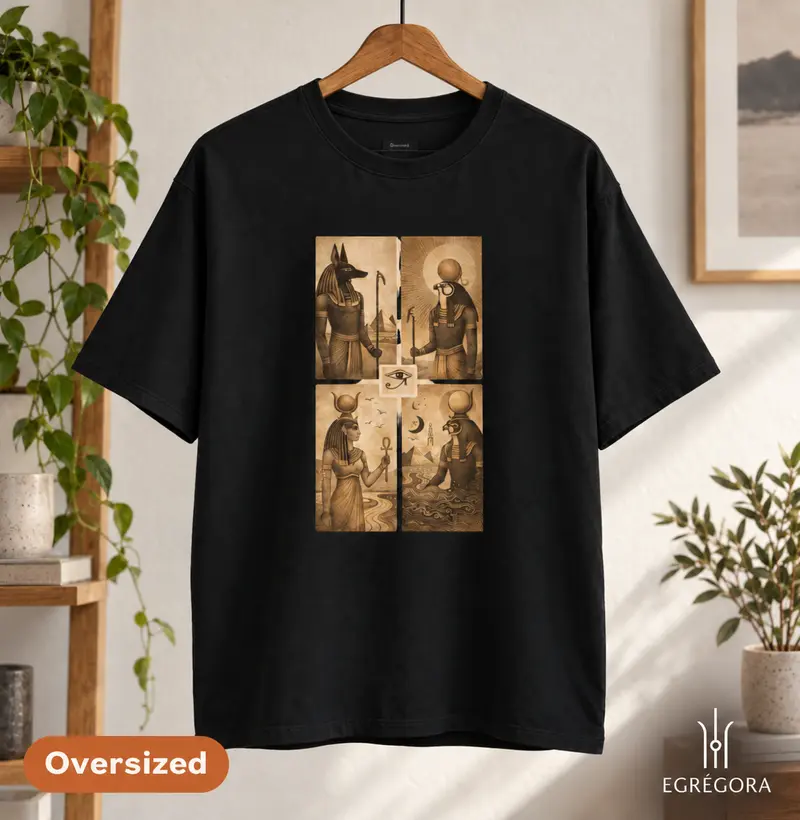Mistérios do Egito - Camiseta Oversized