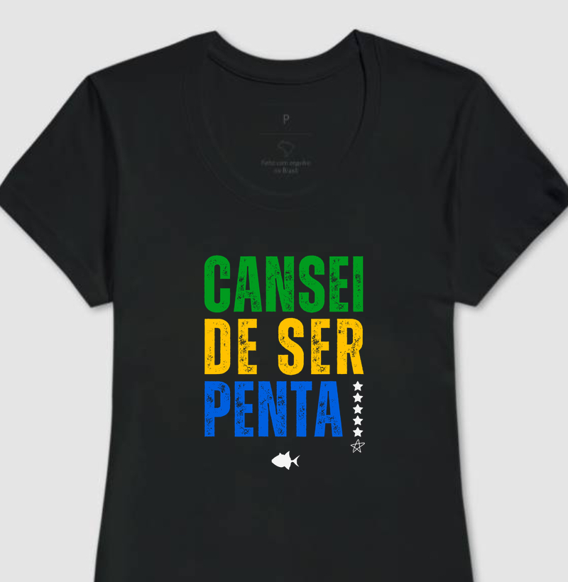 Cansei de ser Penta Colorido - Feminina - #28803