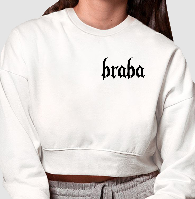 DODDIO - Braba - Cropped Moletom