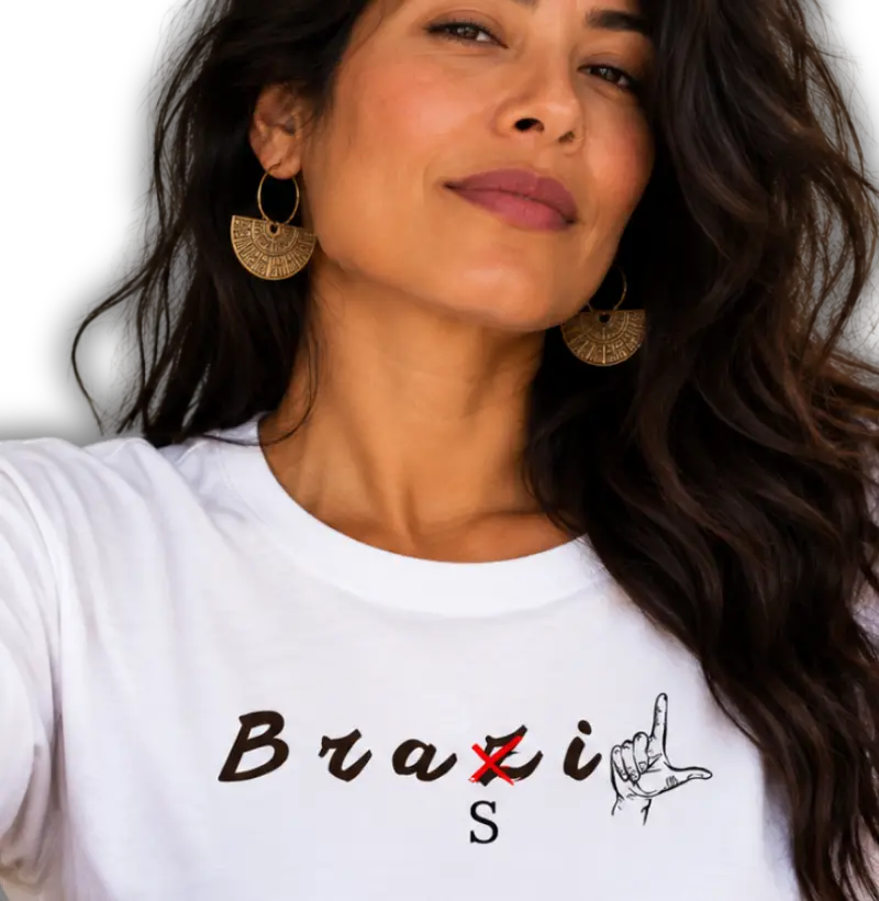 Brasil com S - Camiseta