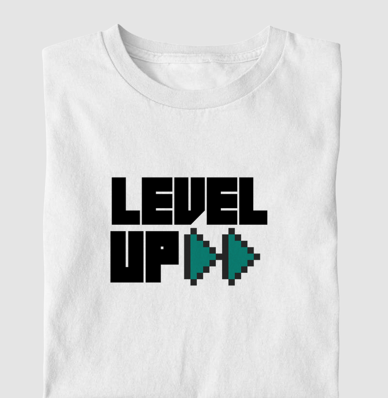 Camiseta Infantil Level Up