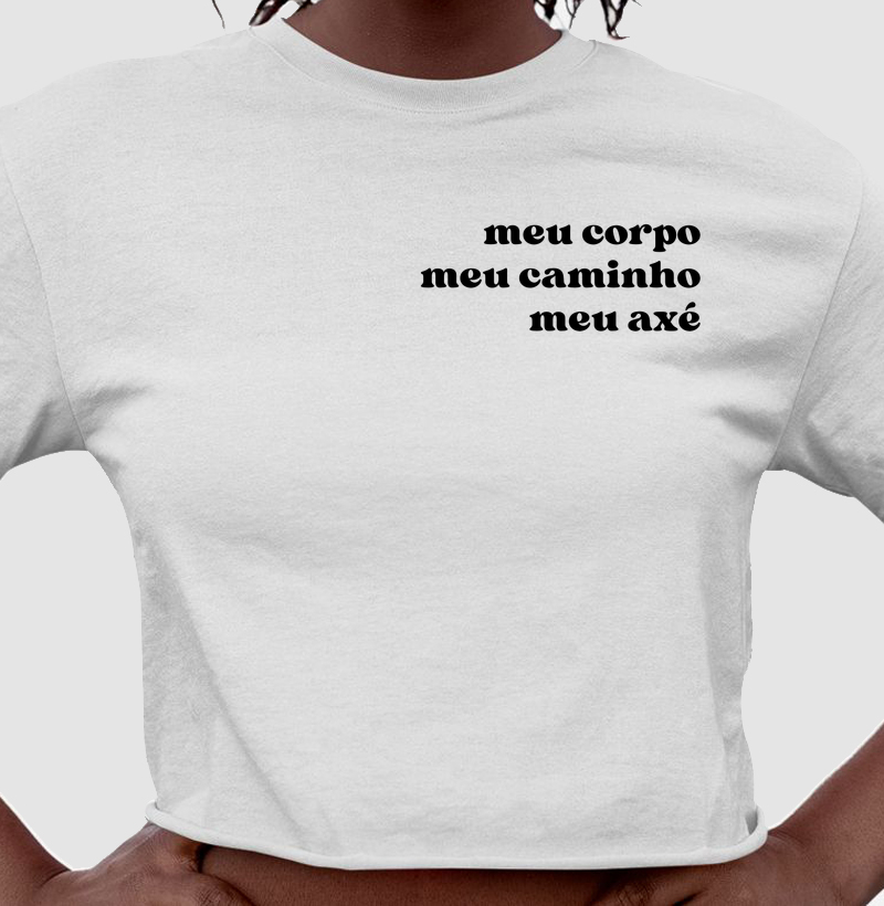 Meu corpo, meu caminho, meu axé
