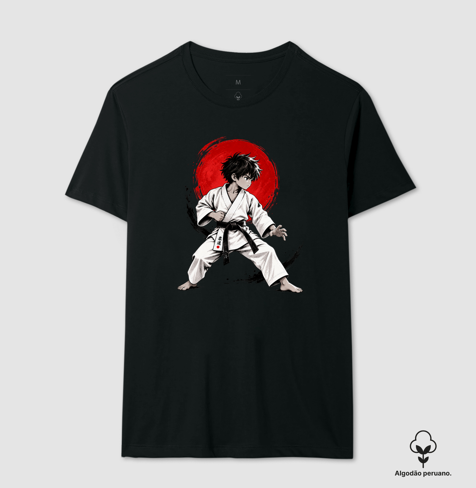 Pequeno Judoca — Caminho Suave - Camiseta Algodão Peruano